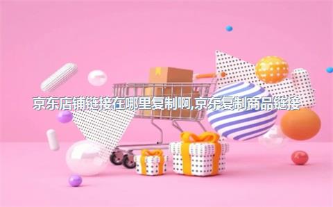 京东店铺链接在哪里复制啊，京东复制商品链接