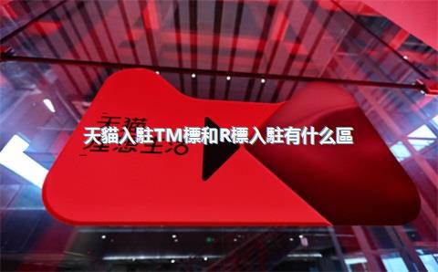 天貓入駐TM標和R標入駐有什么區(qū)別？