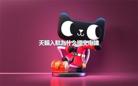 天貓入駐為什么提交申請(qǐng)后很快被拒？